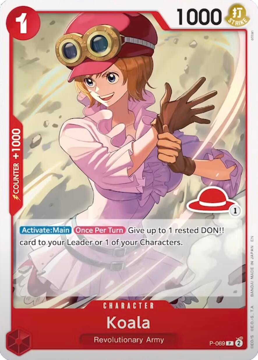Image for Koala (Luffy Deck) (P-069) (Learn Together Deck Set) - One Piece Card Game