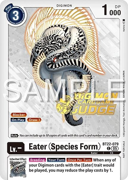 Image for Eater (Species Form) (Judge Pack 2025 Wave 2) (BT22-079 C) (Cyber Eden) - Digimon Card Game