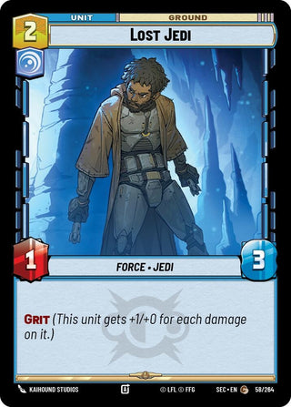 Image for Lost Jedi (58/264) (Secrets of Power) - Star Wars: Unlimited