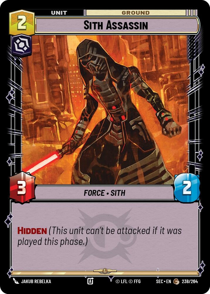 Image for Sith Assassin (238/264) (Secrets of Power) - Star Wars: Unlimited