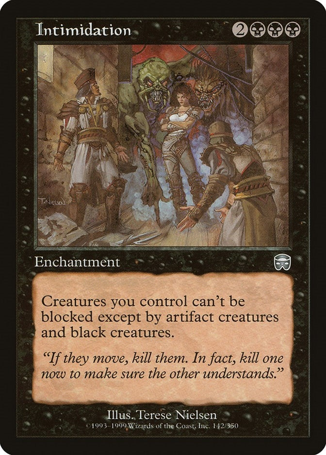Intimidation (142) [MMQ] - MTG Single