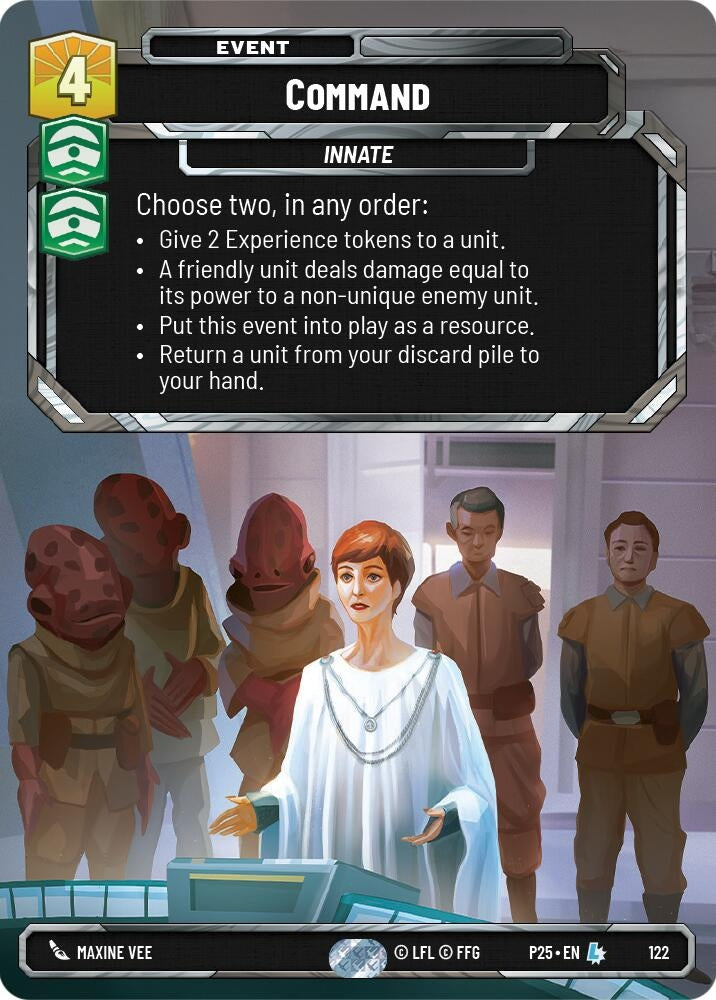 Image for Command (122) (Sector and Regional Promos: Season 1) - Star Wars: Unlimited