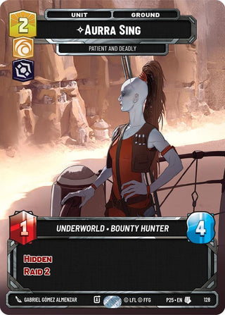 Image for Aurra Sing - Patient and Deadly (128) (Sector and Regional Promos: Season 1) - Star Wars: Unlimited