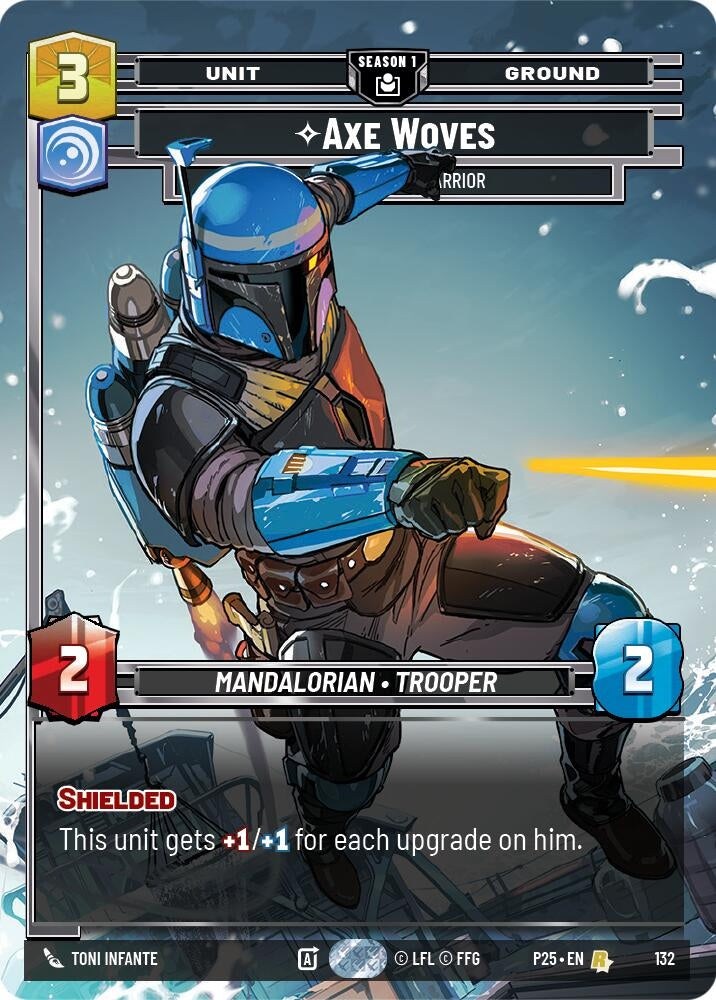 Image for Axe Woves - Accomplished Warrior (132) (132) (Sector and Regional Promos: Season 1) - Star Wars: Unlimited