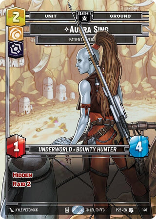 Image for Aurra Sing - Patient and Deadly (140) (140) (Sector and Regional Promos: Season 1) - Star Wars: Unlimited