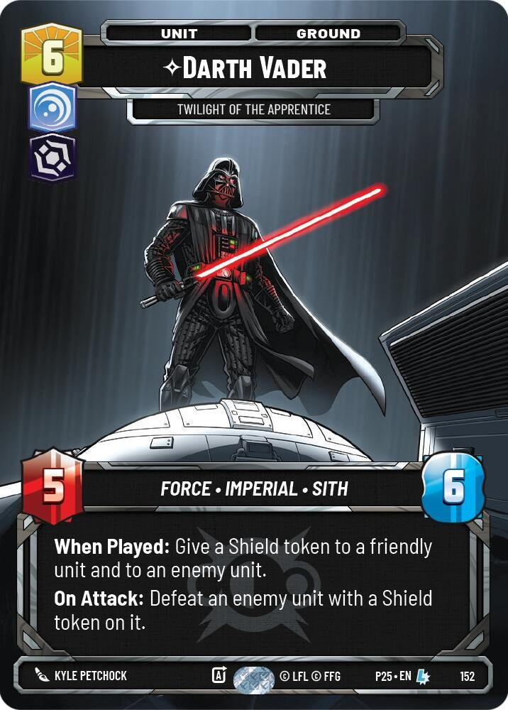 Image for Darth Vader - Twilight of the Apprentice (152) (Sector and Regional Promos: Season 1) - Star Wars: Unlimited