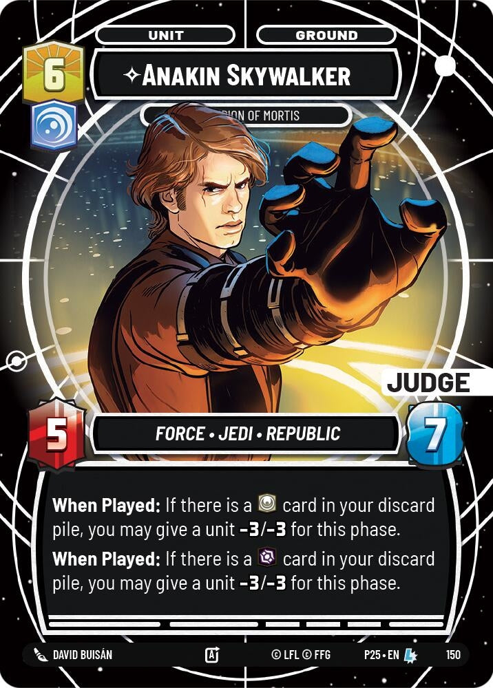 Image for Anakin Skywalker - Champion of Mortis (Judge) (146) (Judge Promos) - Star Wars: Unlimited