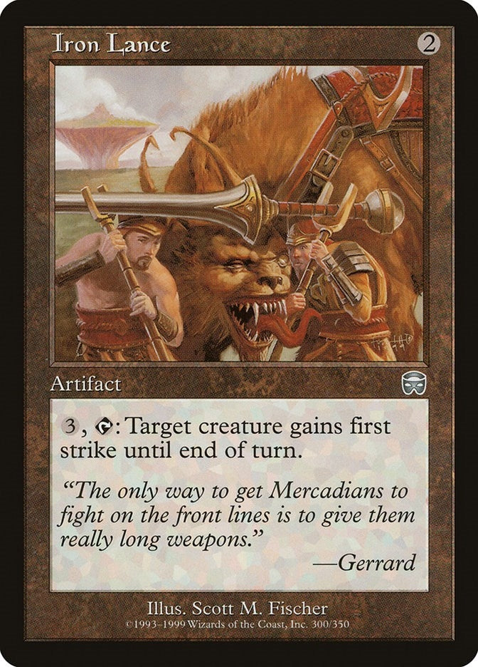 Iron Lance (300) [MMQ] - MTG Single