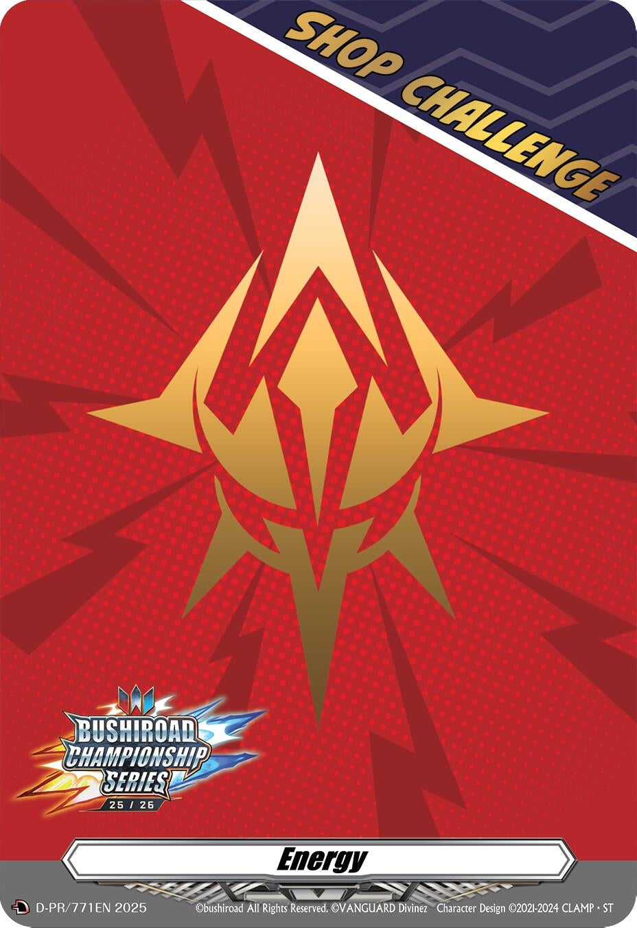 Image for Energy (D-PR/771EN) (D-PR/771EN) (D Promo Cards) - Cardfight Vanguard