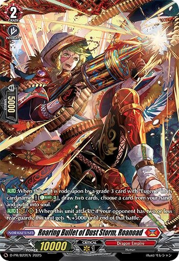 Image for Roaring Bullet of Dust Storm, Roanoad (D-PR/822EN) (D Promo Cards) - Cardfight Vanguard
