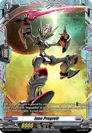 Image for Inno Progrett (D-PR/834EN) (D Promo Cards) - Cardfight Vanguard