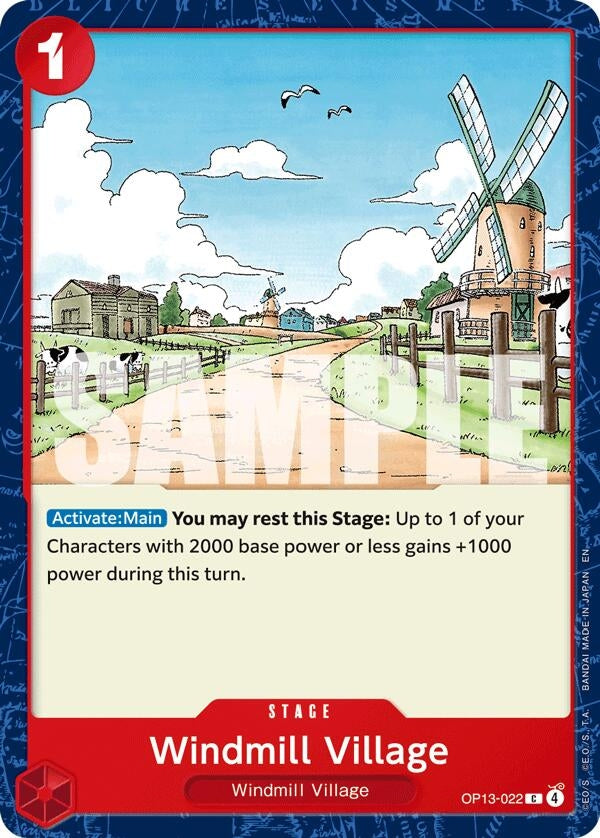 Windmill Village (OP13-022) (Carrying On His Will)