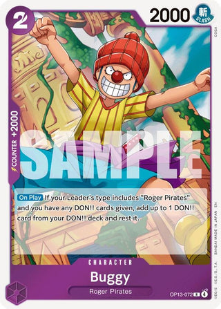 Buggy (OP13-072) (Carrying On His Will)