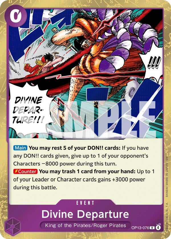 Divine Departure (OP13-076) (Carrying On His Will)