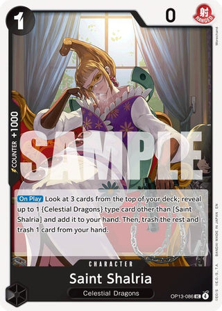 Saint Shalria (OP13-086) (Carrying On His Will)