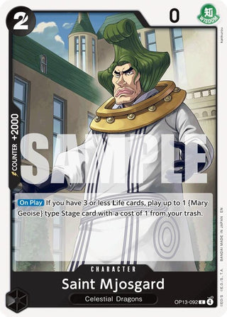 Saint Mjosgard (OP13-092) (Carrying On His Will)