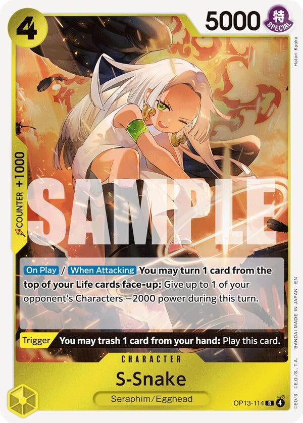 S-Snake (OP13-114) (Carrying On His Will)