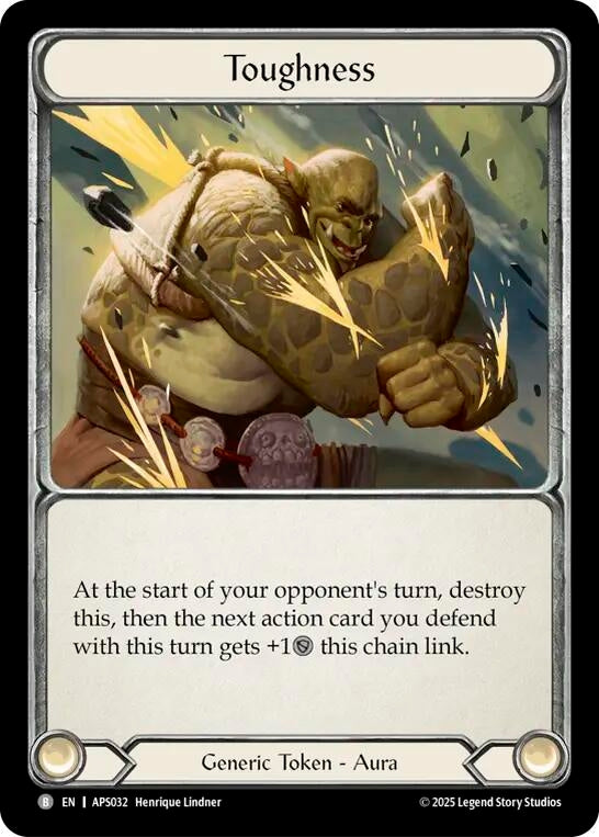 Image for Toughness (APS032) - Flesh and Blood TCG
