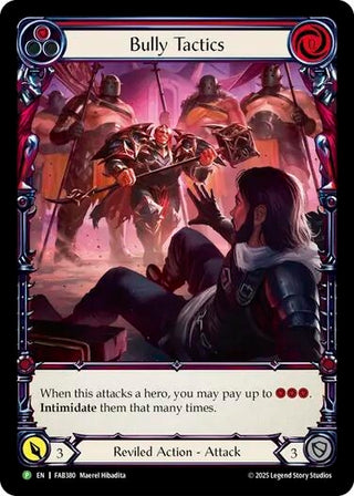 Image for Bully Tactics - FAB380 (FAB380) - Flesh and Blood TCG