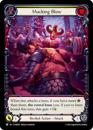 Image for Mocking Blow (Yellow) - FAB382 (FAB382) - Flesh and Blood TCG
