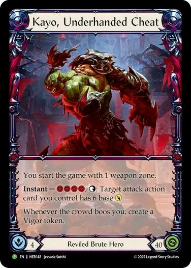 Image for Kayo, Underhanded Cheat - HER148 (HER148) - Flesh and Blood TCG