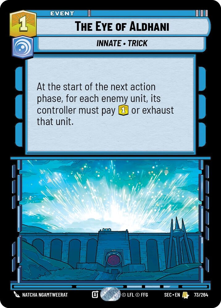 Image for The Eye of Aldhani (73/264) (Secrets of Power) - Star Wars: Unlimited