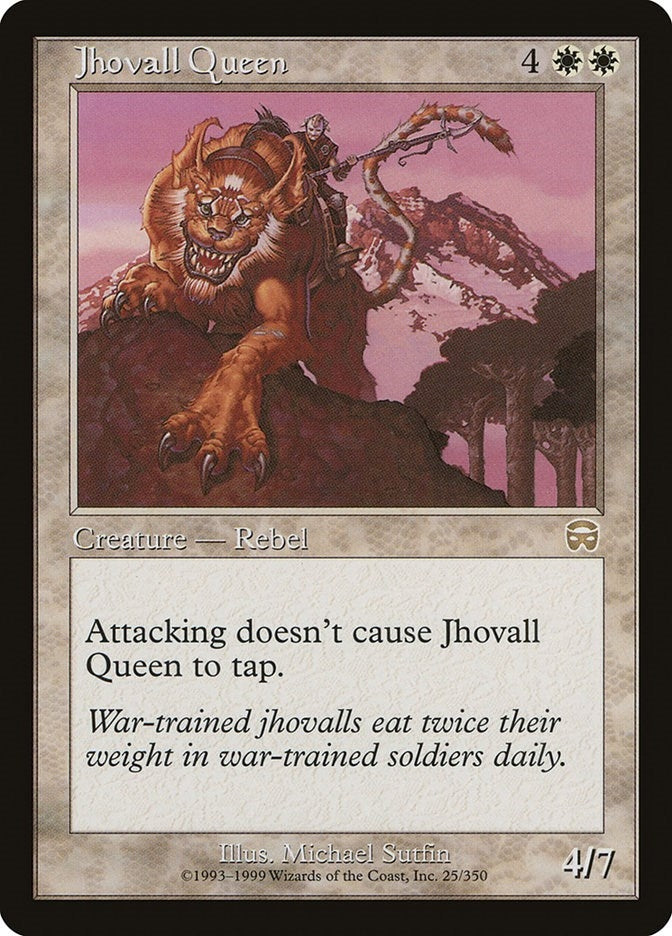Jhovall Queen (25) [MMQ] - MTG Single