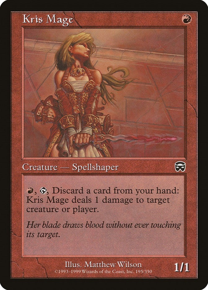 Kris Mage (195) [MMQ] - MTG Single