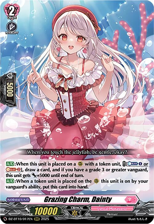 Image for Grazing Charm, Dainty (DZ-BT10/017EN) (DZ-BT10: Dragonsoul Resonance) - Cardfight Vanguard