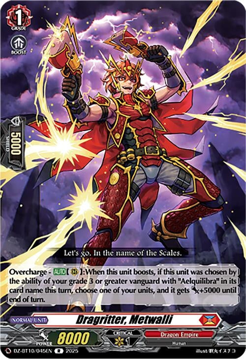 Image for Dragritter, Metwalli (DZ-BT10/045EN) (DZ-BT10: Dragonsoul Resonance) - Cardfight Vanguard