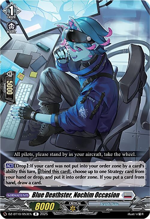 Image for Blue Deathster, Nochim Occasion (DZ-BT10/053EN) (DZ-BT10: Dragonsoul Resonance) - Cardfight Vanguard