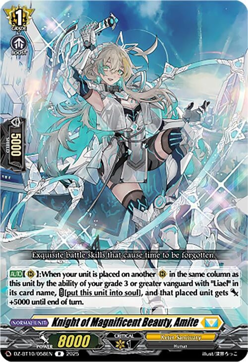 Image for Knight of Magnificent Beauty, Amite (DZ-BT10/058EN) (DZ-BT10: Dragonsoul Resonance) - Cardfight Vanguard