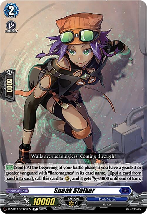 Image for Sneak Stalker (DZ-BT10/079EN) (DZ-BT10: Dragonsoul Resonance) - Cardfight Vanguard