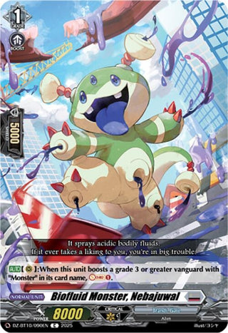Image for Biofluid Monster, Nebajuwal (DZ-BT10/090EN) (DZ-BT10: Dragonsoul Resonance) - Cardfight Vanguard