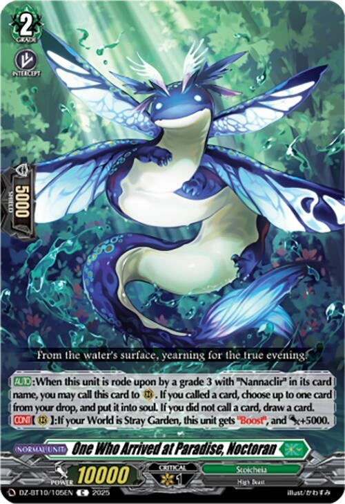 Image for One Who Arrived at Paradise, Noctoran (DZ-BT10/105EN) (DZ-BT10: Dragonsoul Resonance) - Cardfight Vanguard