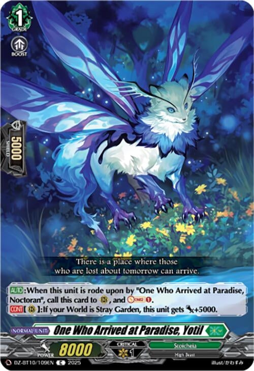 Image for One Who Arrived at Paradise, Yotil (DZ-BT10/109EN) (DZ-BT10: Dragonsoul Resonance) - Cardfight Vanguard