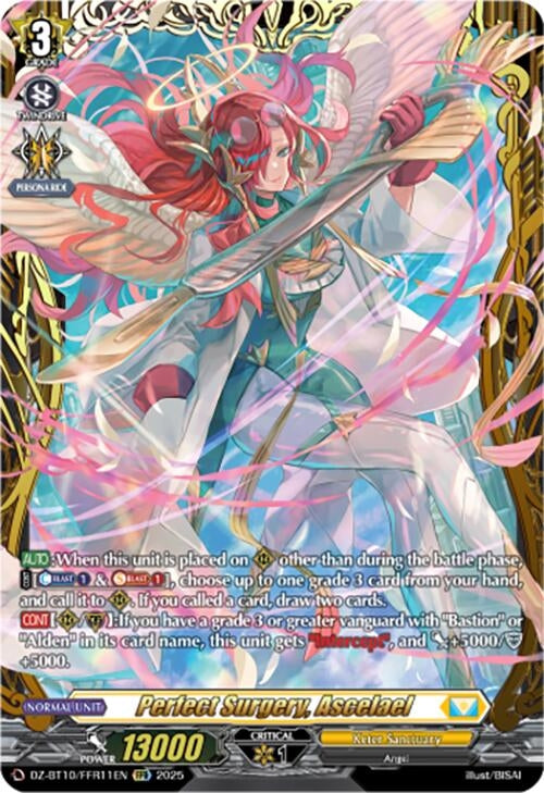 Image for Perfect Surgery, Ascelael (FFR) (DZ-BT10/FFR11EN) (DZ-BT10: Dragonsoul Resonance) - Cardfight Vanguard
