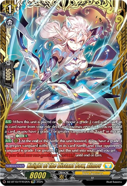 Image for Knight of the Distant Bow, Almov (FFR) (DZ-BT10/FFR12EN) (DZ-BT10: Dragonsoul Resonance) - Cardfight Vanguard