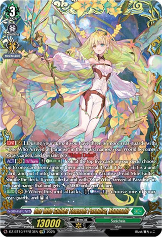 Image for One Who Guides Towards Paradise, Nannaclir (FFR) (DZ-BT10/FFR13EN) (DZ-BT10: Dragonsoul Resonance) - Cardfight Vanguard