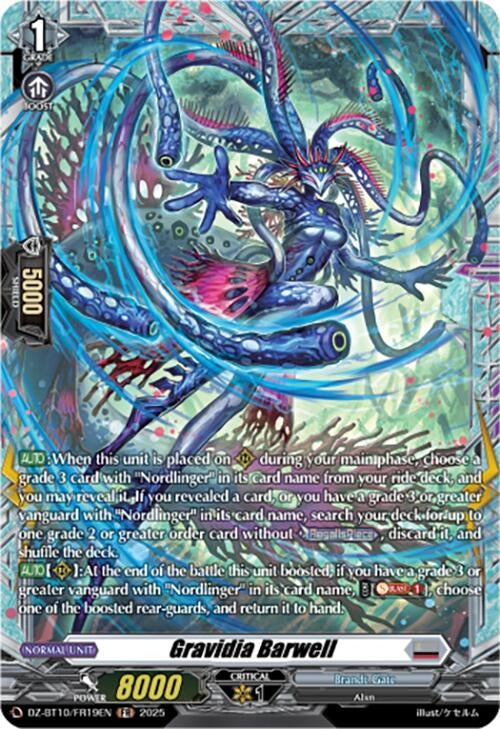 Image for Gravidia Barwell (FR) (DZ-BT10/FR19EN) (DZ-BT10: Dragonsoul Resonance) - Cardfight Vanguard