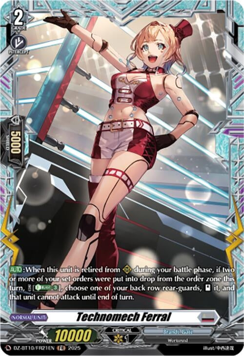 Image for Technomech Ferral (FR) (DZ-BT10/FR21EN) (DZ-BT10: Dragonsoul Resonance) - Cardfight Vanguard
