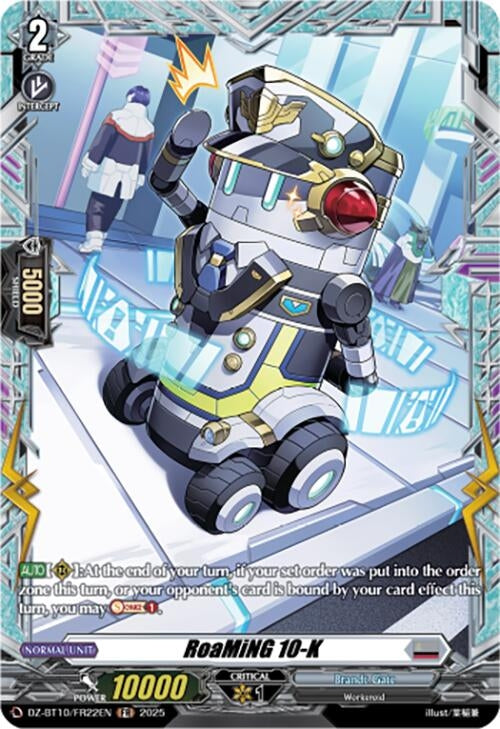Image for RoaMiNG 10-K (FR) (DZ-BT10/FR22EN) (DZ-BT10: Dragonsoul Resonance) - Cardfight Vanguard