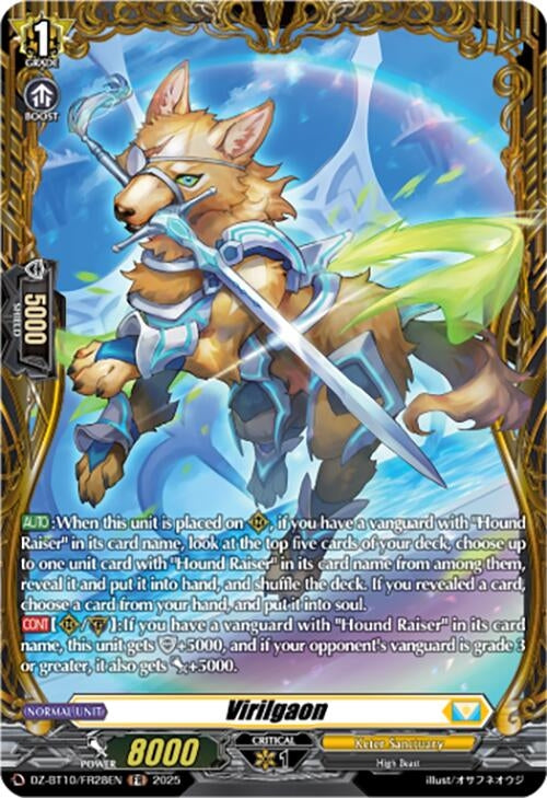 Image for Virilgaon (FR) (DZ-BT10/FR28EN) (DZ-BT10: Dragonsoul Resonance) - Cardfight Vanguard