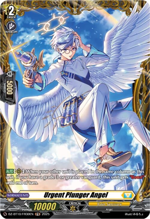Image for Urgent Plunger Angel (FR) (DZ-BT10/FR30EN) (DZ-BT10: Dragonsoul Resonance) - Cardfight Vanguard