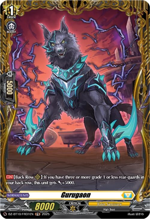 Image for Gurugaon (FR) (DZ-BT10/FR31EN) (DZ-BT10: Dragonsoul Resonance) - Cardfight Vanguard