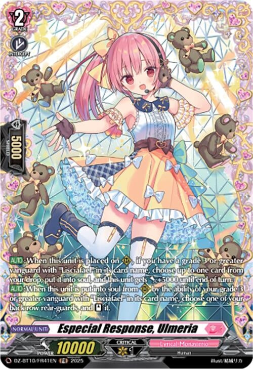 Image for Especial Response, Ulmeria (FR) (DZ-BT10/FR41EN) (DZ-BT10: Dragonsoul Resonance) - Cardfight Vanguard