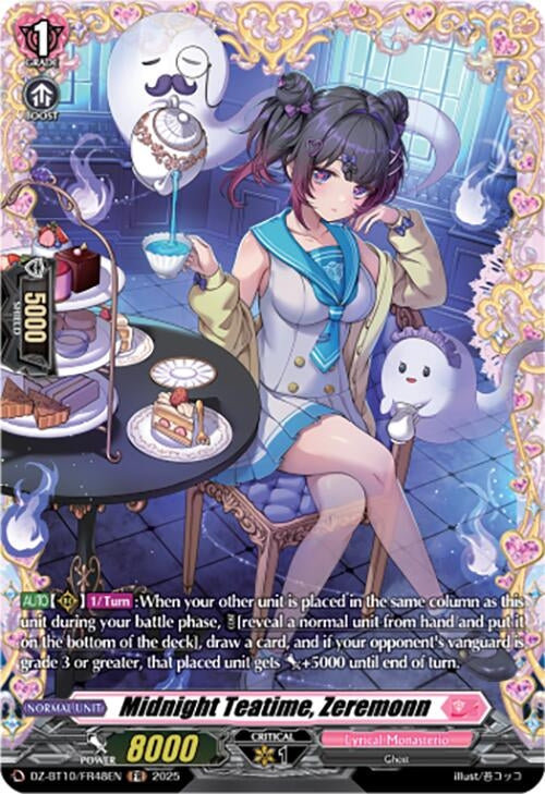 Image for Midnight Teatime, Zeremonn (FR) (DZ-BT10/FR48EN) (DZ-BT10: Dragonsoul Resonance) - Cardfight Vanguard