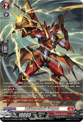 Image for Leidenschaft Dragon (SR) (DZ-BT10/SR05EN) (DZ-BT10: Dragonsoul Resonance) - Cardfight Vanguard