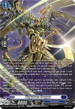 Image for Tickdown Dragon (SR) (DZ-BT10/SR10EN) (DZ-BT10: Dragonsoul Resonance) - Cardfight Vanguard