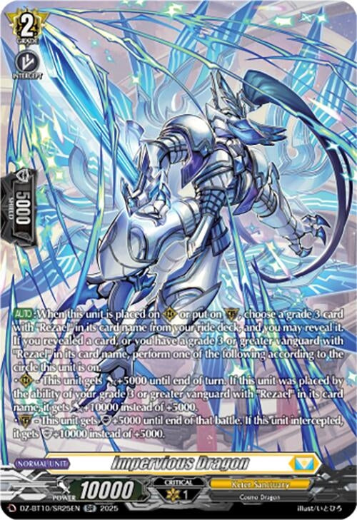 Image for Impervious Dragon (SR) (DZ-BT10/SR25EN) (DZ-BT10: Dragonsoul Resonance) - Cardfight Vanguard